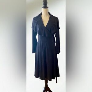 Chic Black Long Sleeve Dress